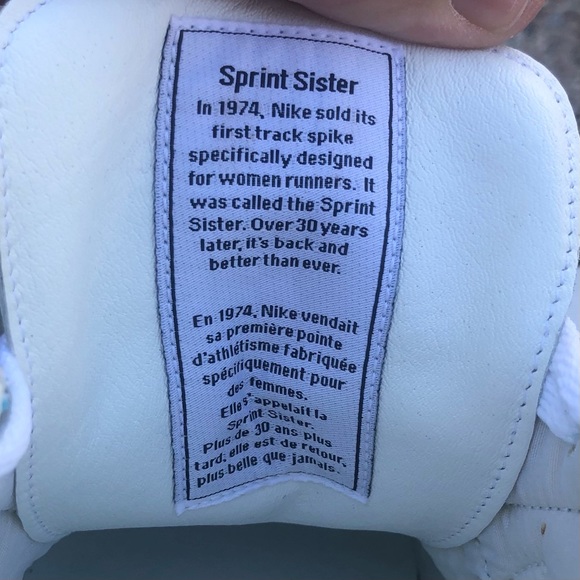 Nike Sprint Sister Turquiose US9.5 - Picture 4 of 12